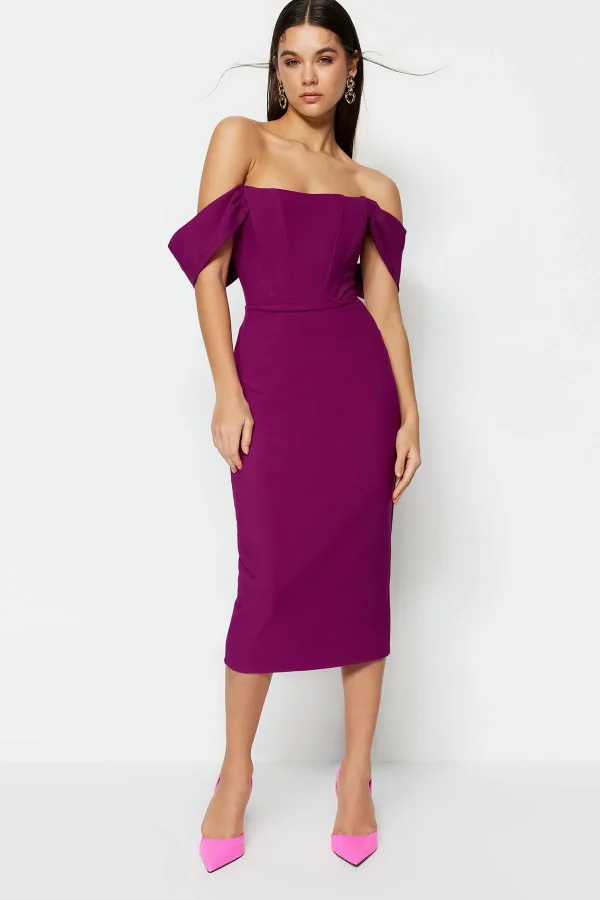 Corset Dress Purple