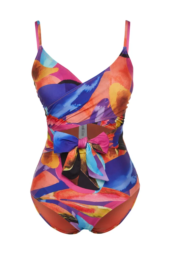 Abstract pattern Swimsuit - Image 6