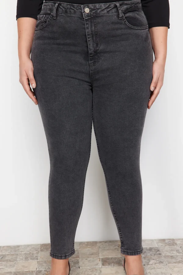 Skinny Denim Dark Gray - Image 6