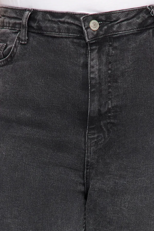 Skinny Denim Dark Gray - Image 4