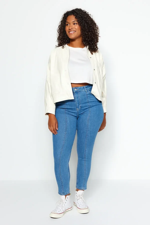 Skinny Denim Plus Size