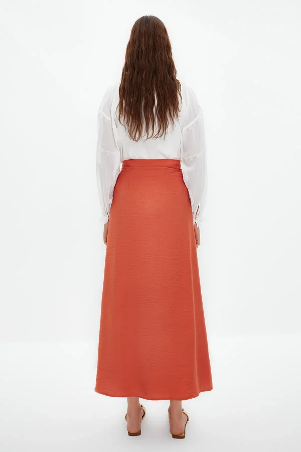 Linen Look Skirt - Image 6