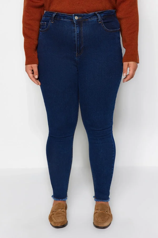 Plus Size Denim Dark Blue - Image 3