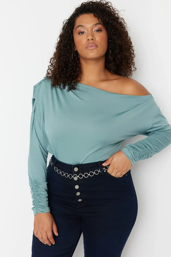 Shoulder Detail Blouse - Image 6