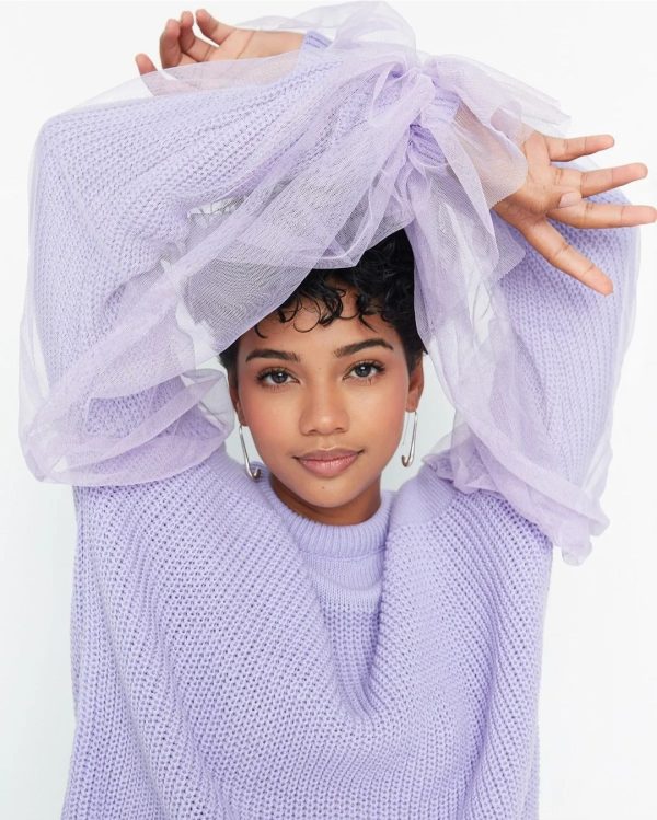 Tulle Knitwear Sweater