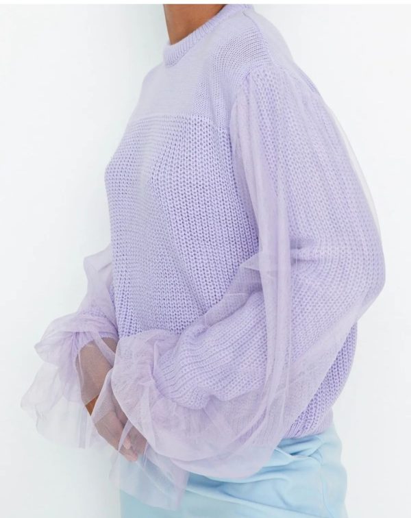 Tulle Knitwear Sweater - Image 2