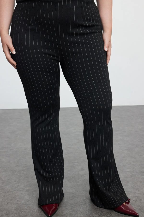 Striped Flare Pants - Image 2