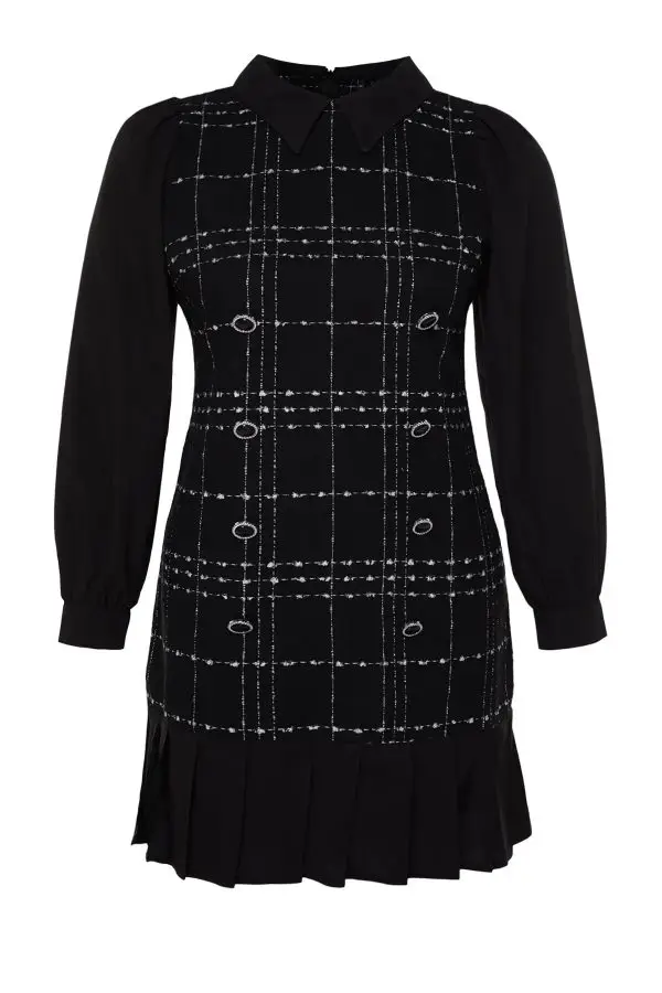 Shirt Collar Dress - Image 4