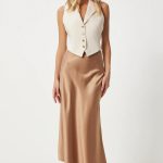 Satin Surface Skirt